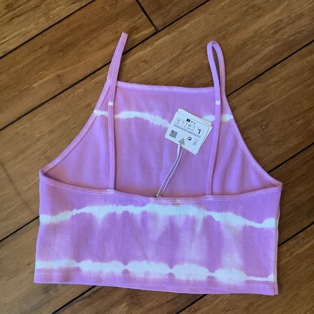 Zara‎ Tie-Dyed Crop Top 💜💖👚 - Picture 3 of 3